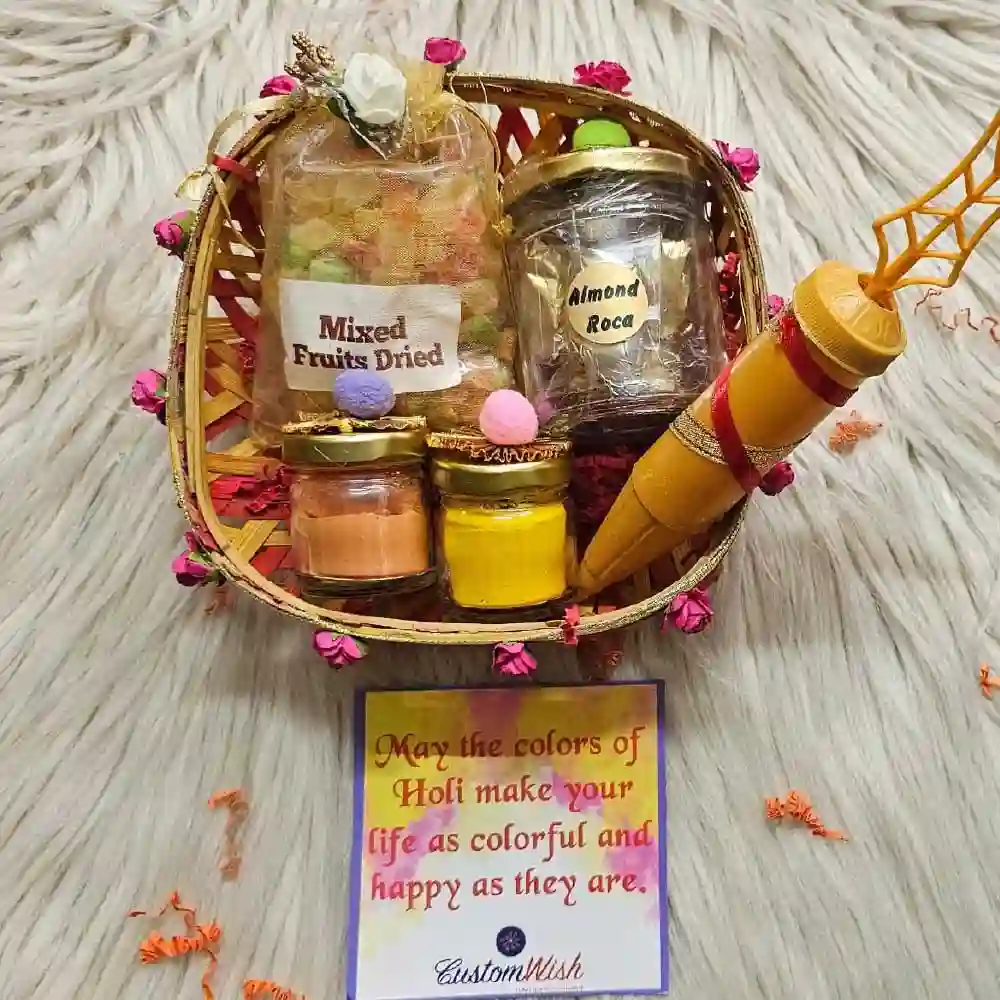 Order Holi Happiness Dry Fruit Hamper